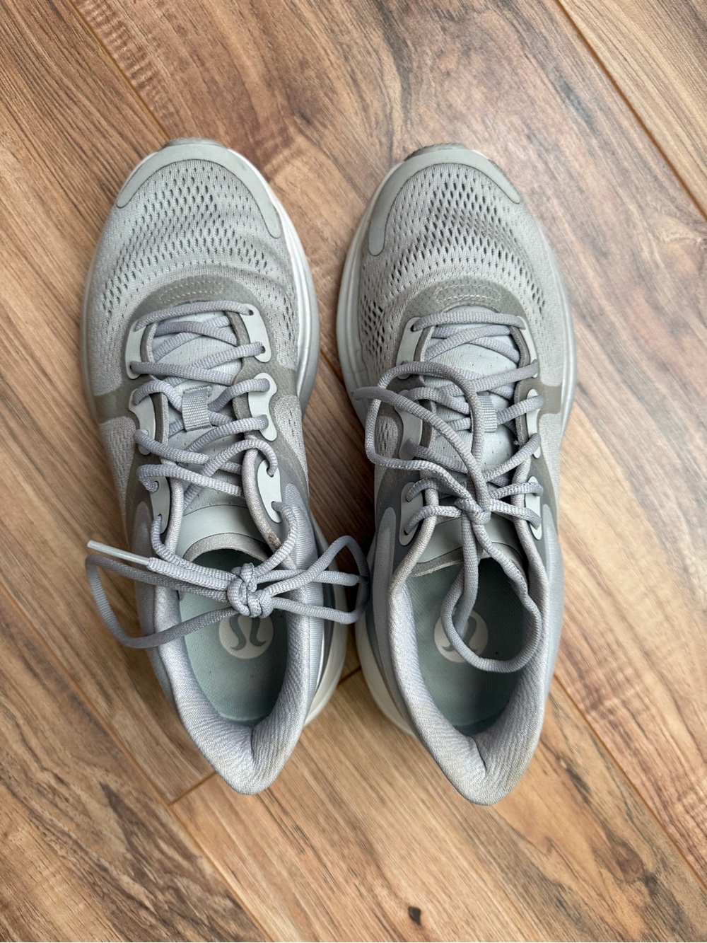 lululemon athletica Light Gray Women's Running Sneakers